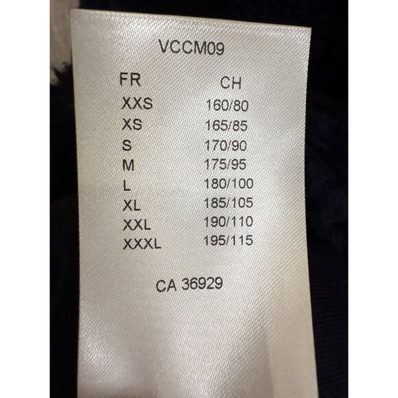 Louis Vuitton Mens Checkered Sherpa Fleece Jacket L Gray & Blue Made In Italy - Picture 15 of 16